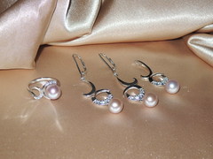 Šperky s perlami BC03SS-P set šperkov BC03SS-P BC03SS-P