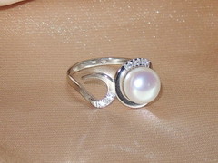 Prsteň s perlou BC03SR-WB prsteň s perlou BC03SR-WB BC03SR-WB