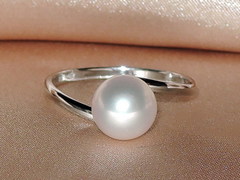 Šperky s perlami BC160WS-A Prsteň s perlou BC028WR-A najvyššia AAA kvalita BC160WS-A