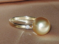 Šperky s perlami BC140YS-G prsteň s perlou BC027YR-G najvyššia AAA kvalita BC140YS-G