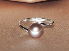 Šperky s perlami BC150WFS-L Prsteň s perlou BC028FWR-P BC150WFS-L