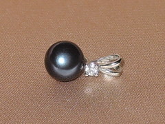 Šperky s perlami BC190WBS-B Príves s perlou BC026WBP-B BC190WBS-B