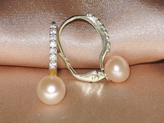 Šperky s perlami BC170YBS-P Perlové náušnice BC021YBE-P BC170YBS-P