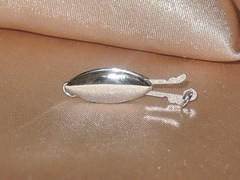 Šperkový uzáver na perly PU400wP zlatý perlový uzáver PU400wP PU400wP