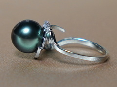 Zlatý prsteň s pravou tahitskou perlou a briliantmi BC03WR-T BC03WR-T-2.JPG BC03WR-T