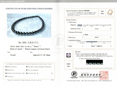 Perlový náhrdelník z tahitských perál Aurora Peacock TPN055OP Certifikát PSL Aurora Peacock SK-183171.jpg TPN055OP