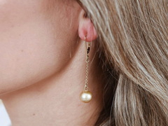 Náušnice so zlatožltou perlou Južného Pacifiku BC020YE-G Náušnice so zlatožltou perlou Južného Pacifiku BC020YE-G.3.jpg BC020YE-G