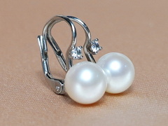 Perlové náušnice biele sladkovodné perly BC022SE-W Perlové náušnice biele sladkovodné perly BC022SE-W-1.JPG BC022SE-W