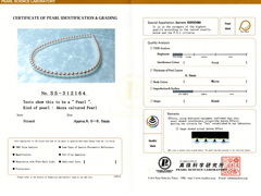 Perlový náhrdelník japoské akoya perly Hanadama 6-6,5mm HANADAMA 6065 Perlový náhrdelník Hanadama 6-6,5 mm certifikát.jpg HANADAMA 6065