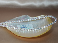 Náhrdelník z japonských akoya perál HANADAMA 7mm HANADAMA 7075 Perlový náhrdelník Hanadama 7075-1.JPG HANADAMA 7075