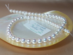 Náhrdelník z japonských akoya perál TENNYO 6-9mm TENNYO 6090 Perlový náhrdelník TENNYO 6090-1.JPG TENNYO 6090