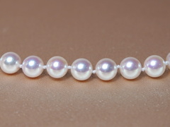 Náhrdelník japonské akoya perly HANADAMA 7,5mm HANADAMA 7580/1 Perlový náhrdelník akoya perly HANADAMA7580.1.JPG HANADAMA 7580/1