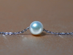 Strieborný náhrdelník pravá japonská akoya perla APN777AA+SW Perlový náhrdelník pravá akoya perla APN777AA+SW_1.JPG APN777AA+SW