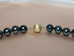 Perlový náhrdelník čierne tahitské perly TPN052SS Perlový náhrdelník tahitské perly TPN052SS-2.JPG TPN052SS