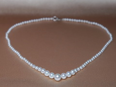 Perlový náhrdelník postupný kvalita AAA RSN3580AAAwH Perlový váhrdelník RSN3580AAAwH.1.JPG RSN3580AAAwH