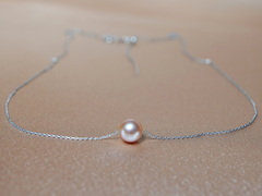 Pravá perla AAA na 14K zlatej retiazke FPN095AAAwL Pravá perla na zlatej retiazke FPN095AAAwL-1.JPG FPN095AAAwL