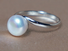 Zlatý prsteň 14K so sladkovodnou perlou BC028WBR-W Prsteň s perlou BC028WBR-W.1.JPG BC028WBR-W