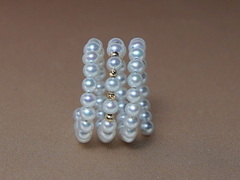 Prsteň z pravých perál a 18K zlata PR15SP Prsteň z pravých sladkovodných perál a 18K zlata PR15SP.1.JPG PR15SP