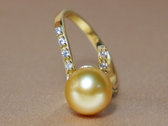 Zlatý prsteň 14K s perlou Južného Pacifiku BC029YR-G Prstene s perlami južných morí BC029YR-G.1.JPG BC029YR-G