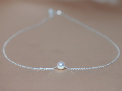 Strieborný náhrdelník s pravou sladkovodnou perlou AAA N123SwU Strieborný náhrdelník s perlou N123SwU.1.JPG N123SwU