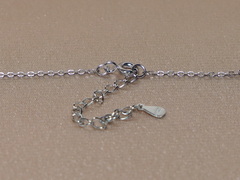 Strieborný náhrdelník so sladkovodnou perlou a zirkónmi PN444B Strieborný náhrdelník s pravou perlou a zirkónmi PN444B.2.JPG PN444B