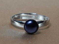 Prsteň s perlou PR100G Strieborný prsteň s pravou riečnou perlou PR100G_4.JPG PR100G