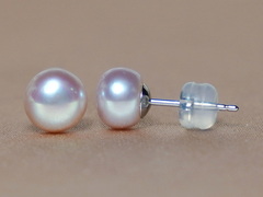 14K zlaté napichovacie perlové náušnice LSE14WG Zlaté napichovacie perlové náušnice LSE14WG.1.JPG LSE14WG