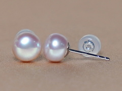 14K zlaté napichovacie perlové náušnice LSE14WG Zlaté napichovacie perlové náušnice LSE14WG.2.JPG LSE14WG