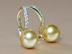 Zlaté náušnice 14K s perlami Južného Pacifiku BC021YE-G Zlaté náušnice 14K s perlami Južného Pacifiku BC021YE-G.1.JPG BC021YE-G