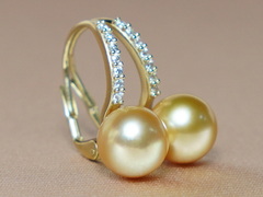 Zlaté náušnice 14K s perlami Južného Pacifiku BC021YE-G Zlaté náušnice 14K s perlami Južného Pacifiku BC021YE-G.2.JPG BC021YE-G