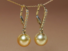 Zlaté náušnice 14K s perlami Južného Pacifiku BC024YE-G Zlaté náušnice 14K s perlami Južného Pacifiku BC024YE-G.1.JPG BC024YE-G