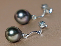 Zlaté náušnice 14K s tahitskými perlami TDwE200ZM Zlaté náušnice 14K s tahitskými perlami TDwE200ZM.2.JPG TDwE200ZM