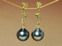 Set šperkov 14K s tahitskými perlami TDySET200ZM Zlaté náušnice 14K s tahitskými perlami TDyE200ZM.JPG TDySET200ZM