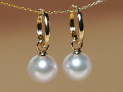 Zlaté náušnice 14K z pravých riečnych perál WW017YE-FW Zlaté náušnice 14K so sladkovodnou perlou WW017YE-FW.1.JPG WW017YE-FW