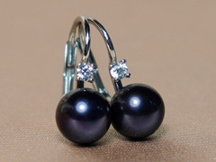 Zlaté náušnice 14K so zirkónom a perlou BC022WFE-B Zlaté náušnice 14K so zirkónom a pravou perlou BC022WFE-B.2.JPG BC022WFE-B