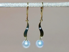 Set zlatých šperkov s akoya perlami a briliantmi BC04YS-A Zlaté náušnice akoya perly BC04YE-A.JPG BC04YS-A