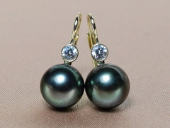 Zlaté náušnice s perlou DS222YE-TAA+ Zlaté náušnice s perlou DS222YE-TAA+-1.JPG DS222YE-TAA+