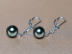 Zlatá súprava šperkov s tahitskými perlami AAA TASET300C Zlaté náušnice s pravou tahitskou perlou TE400AAAC.JPG TASET300C