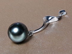 Zlatá súprava šperkov s tahitskými perlami AAA TASET300C Zlatý prívesok s pravou tahitskou perlou TP200AAAC.JPG TASET300C