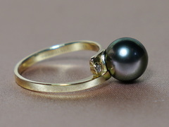 Zlatý prsteň 14K s tahitskou perlou AAA BC04YR-T Zlatý prsteň 14K s tahitskou perlou AAA.1.JPG BC04YR-T